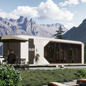 Mobile Capsule House 8.5x11.5m with 40dB Sound Insulation