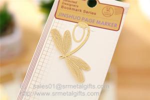 China Customized Etched Metal Book Marker Clips wholesale factory in China on sale