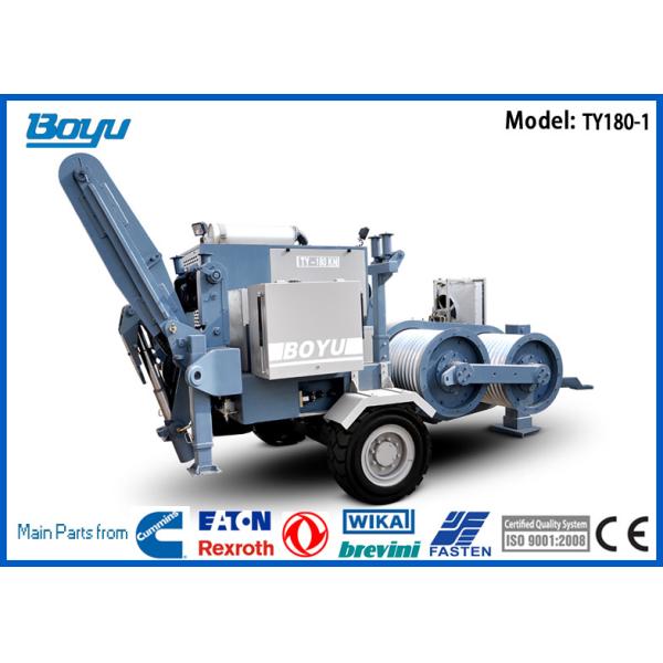 325hp 190KN Stringing Hydraulic Cable Laying Puller Transmission Line Stringing