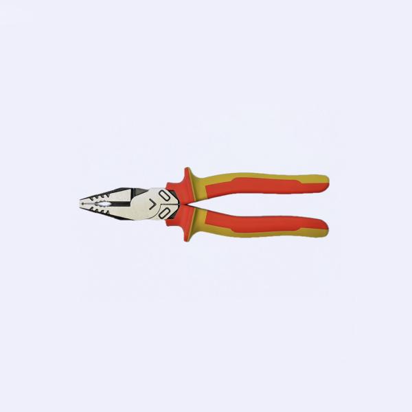 8" High Leverage Multi-Function Combination Pliers VDE insulated handles hand