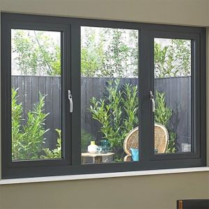 Latest Design Double Glazed Aluminum Casement Windows With Stainless Steel