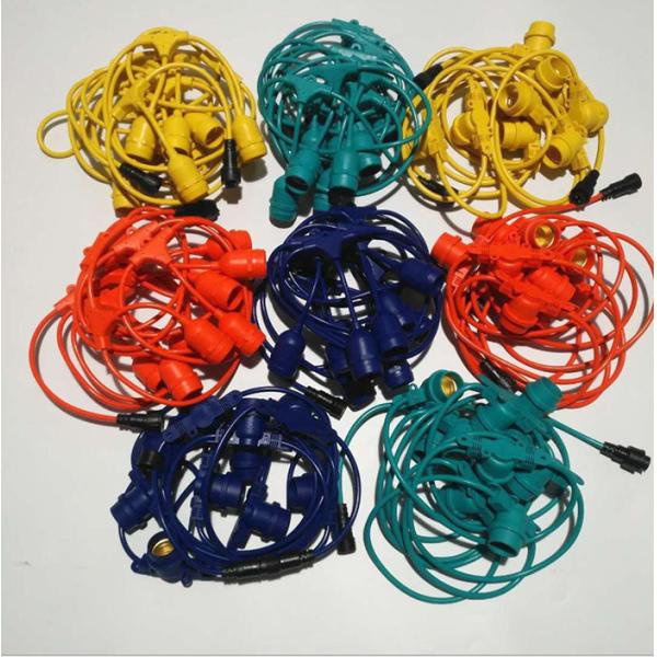 Quality 30ft Outdoor Edison Light Bulb String Lights 10 Hanging Sockets  3 Years Warranty wholesale