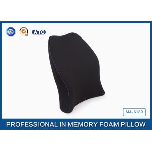 Breathable Portable Memory Foam Back Support Cushion , Lumbar Back Pain Cushion