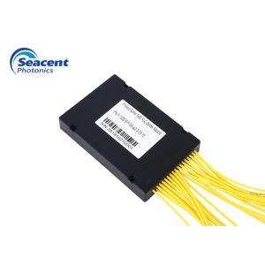 High Stability Cassette PLC Splitter 1x32 ABS Optical Splitter Box