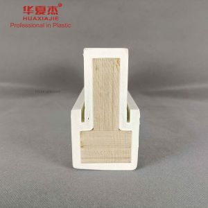 China Contemporary Style PVC Mouldings For Interior Decoration Custom Color And Size on sale
