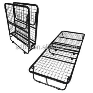 Modern Design Style Foldable Single Metal Bed Frame Foldable and Space-Saving