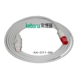 IBP adapter cable compatible for Mindray 5pin to B.Braun transducer