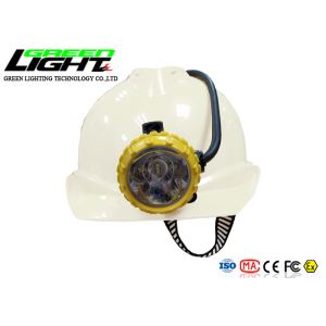 Cheap 1.7W 221LUM 15000lux Rechargeable Mining Cap Lamps for sale