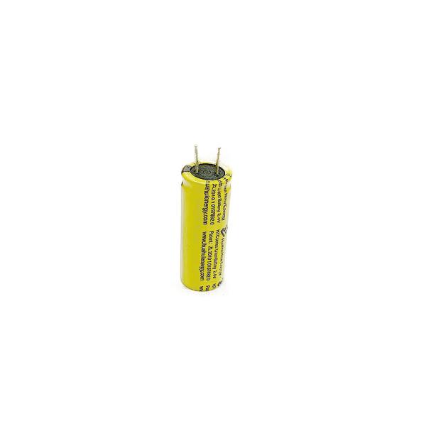 Huahui New Energy HTC1325 2.4V 170mAh Lithium Ion Battery Cylindrical Explosion