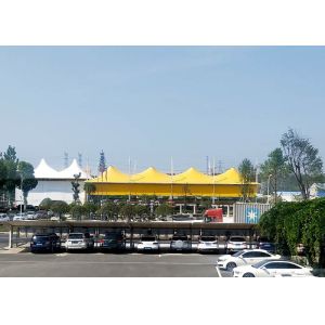 PVDF Tarpaulin Fabric Membrane Roof For Tensile Structure
