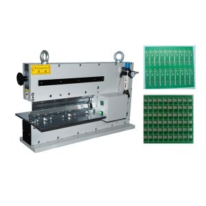Aluminum V-Cut PCB Depanelizer Pneumatic PCB Depanelizer With Ceramic Capacitors