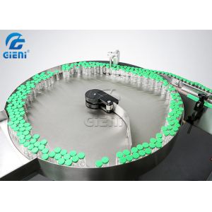 High Precision Semi Automatic Round Bottle Self Adhesive Labeling Machine AC220V