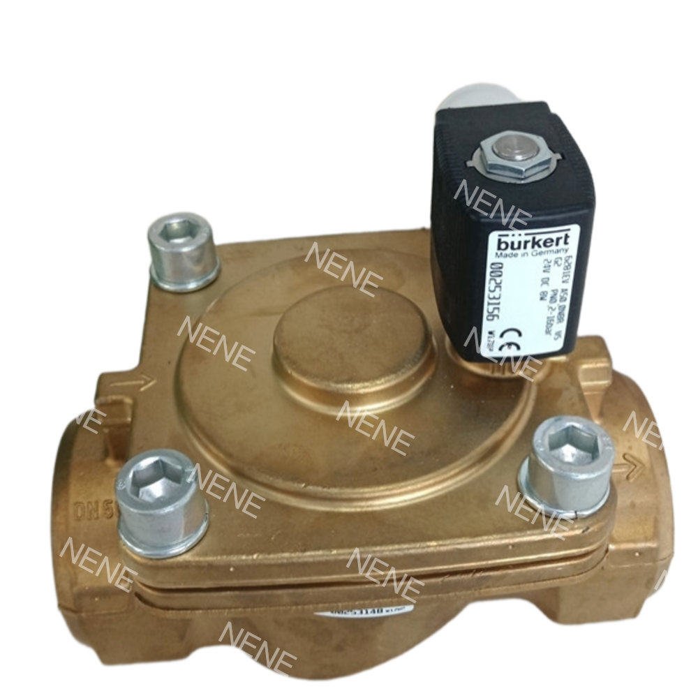 China Burkert 00221853 6281 Type G1 2/2 Normally Closed 20.0 Flow Hole NBR Sealed Brass Valve Body DC24V 8W 0.2-16bar -10~+80 ℃ Electromagnetic Valve on sale