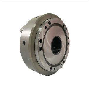 Front Mounted Pneumatic 3 Jaw Chuck Big Hole Diameter