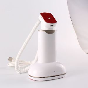 COMER anti-theft cable lock clip mobile alarm holder with charge phone cable and