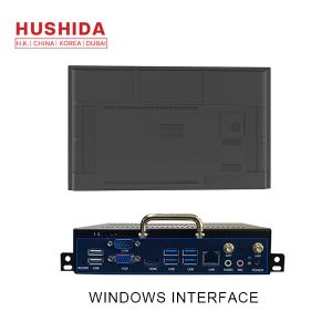 HUSHIDA 75 Inch School Application Touch Screen free pen Monitor interactive