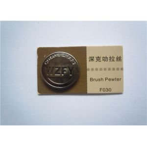 Plastic Round Garment Buttons / Novelty Sewing Buttons Customizable