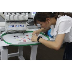 2018 newest 15 needles one head computerized embroidery machine for cap/ t shirt