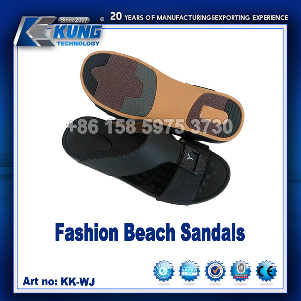 Men Slipper Synthetic Upper In Shoes PU Leather Material Waterproof