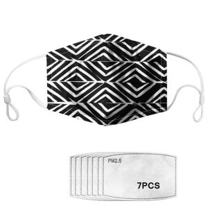 Men Women Washable Face Mask With Replaceable Filter