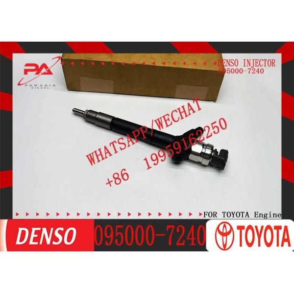 High Quality Common Rail Injector 095000-6110 095000-6900 095000-7240 for 1VD Diesel Nozzle Assembly