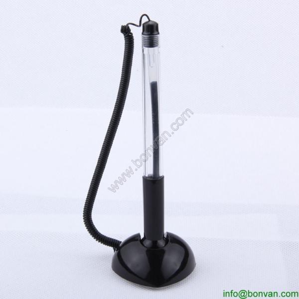 Quality plastic table desk counter pen, bank counter pen wholesale