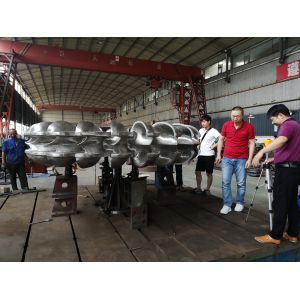 Customized Inlet Diameter 1-5 Meters Hydro Turbine Runner with and Rated Rotor