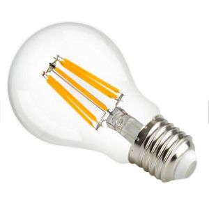 Bright Globe LED Filament Bulb , Warm White Filament LED Bulb Glass 3300K