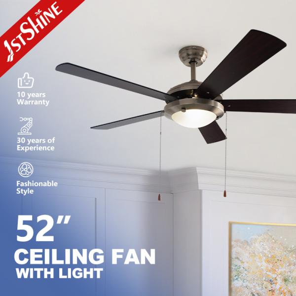 Quality Classic 52" Ceiling Fan with LED Light & Pull Chain Control wholesale