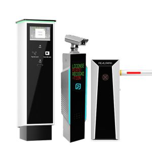 Smart Parking System LPR Parking Controller with Integrated LED and ANPR Camera