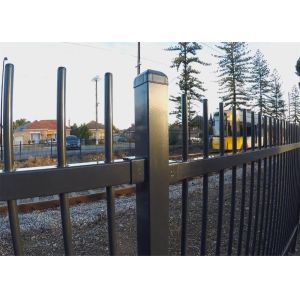 China High quality galvanized powder coated garrison fencing on sale