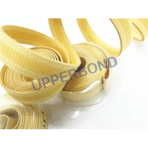 Centre Coated Smooth Surface Garniture Tape For KDF2 Machine / Kevlar Duct Tape
