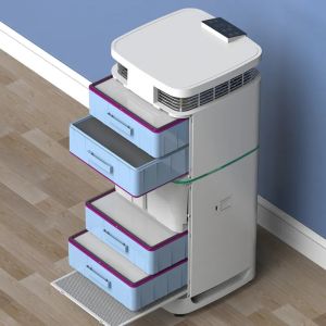 Homefish Intelligent Control Large Coverage Air Cleaner Quiet Operation UV Light