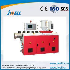 Cheap Jwell special designed PE/PP WPC plastic extrusion line for outside decoration for sale