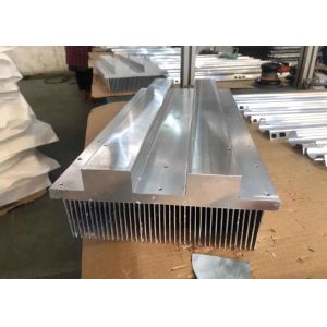 204mm Width Off Grid Inverter Aluminium Heatsink Extrusion With Anodized