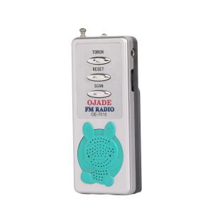 Battery Power FM Speaker Radio Super Light Mini Auto Scan Radio OEM