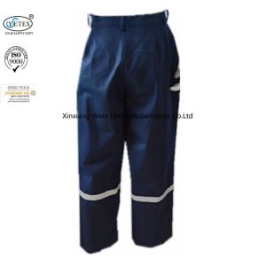 China Cotton Camouflage Printed Fire Resistant Cargo Pants 300gsm on sale