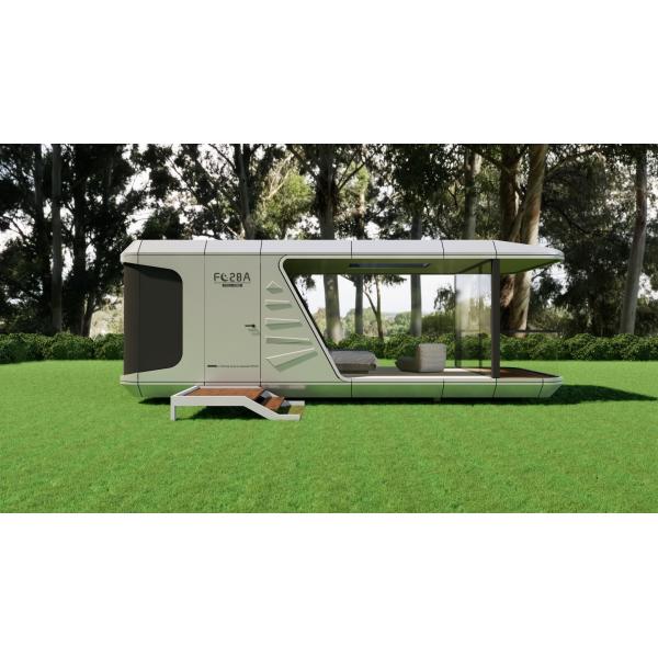 Fuqian Metal Mobile Space Capsule / Outdoor Capsule House Luxury Modern