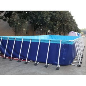 China Laminated And Coated Waterproof PVC Tarpaulin For Water Pool on sale