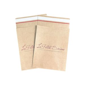 Self Sealing Kraft Paper Bag Disposable Paper Bags For Shipping And Storage