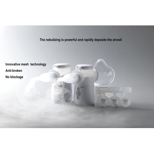 Family Healthcare Mesh Nebulizer Machine 1μm - 4.7μm For Cold And Cough