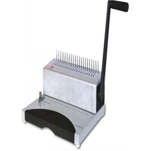 S9025A Notebook plastic binding comb binding machine In White
