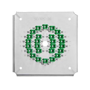 26 Core SC APC Polishing Fixture with APC Return Loss ≥60dB and Insertion Loss