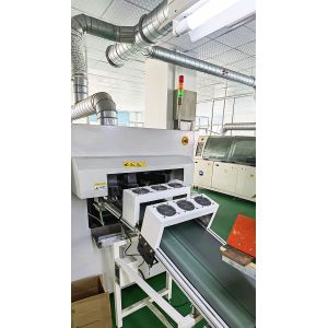 Air Cylinder SMT Wave Soldering Machine 0.25MPa Spraying Pressure