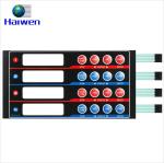 Custom Screen Printing FPC Membrane Switch Keypad With Polyester Dome