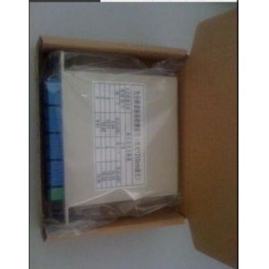1x16 LGX Box Cassette Inserting PLC Splitter , 16 Ports Fiber Optical PLC