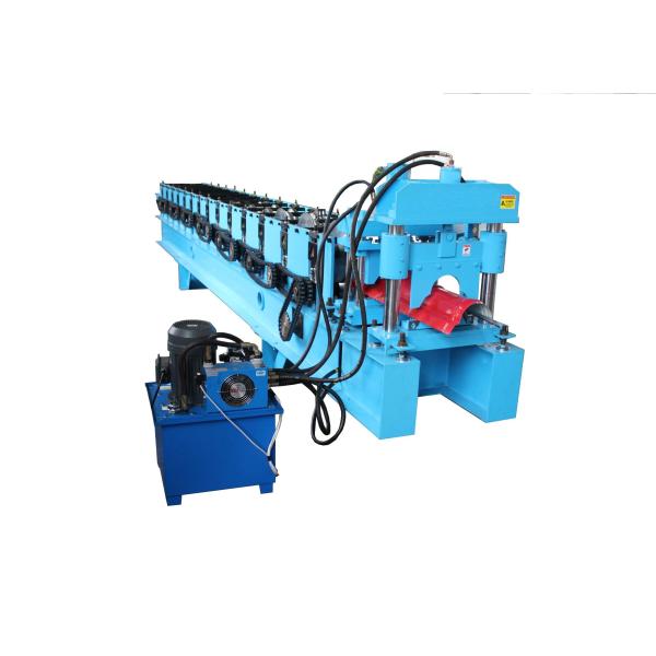Quality 4kw 0.2mm Ridge Cap Roof Roll Forming Machine wholesale