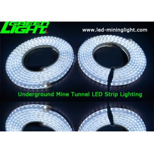 Underground Tunnel Warm White Led Strip Lights Anti Explosive 60 LEDs Easy