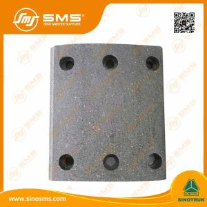 China WG9100440027A  Brake Lining Front Sinotruk Howo Truck Chassis Spare Parts on sale