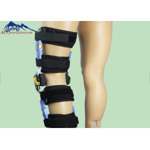 Black Adjustable Knee Support Band Orthopedic Leg Support For Fracture